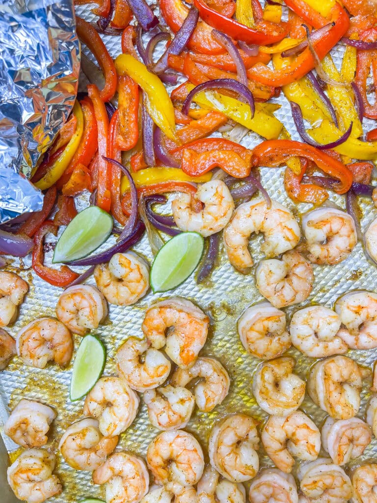 This one-pan wonder combines juicy shrimp, colorful bell peppers, and onions tossed in a smoky, zesty seasoning blend. Everything roasts to perfection on a single sheet pan, creating a meal that's ready in under 30 minutes. Serve them with warm tortillas, a dollop of sour cream, and your favorite toppings for a fiesta on your plate—without the mess or hassle. It’s a fresh, vibrant dinner idea that’s as simple as it is satisfying!