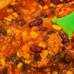 This homemade turkey chili is warm and hearty and still light and filling with lean ground turkey, beans, bright veggies, and warm spices. Make a batch on the weekend to meal prep and have lunch ready to go all week long.