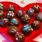 Three ingredient chocolate brownie truffles are an easy delectable treat perfect for the holidays!