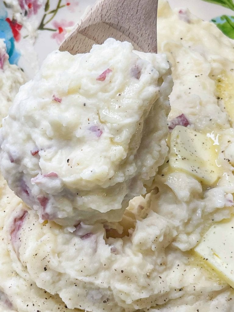 If you want to make The Best mashed potatoes, then you've come to the right place! Creamy, buttery, soft and whipped to perfection.