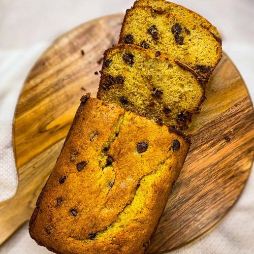 If you love banana bread you have to give this Easy Banana Bread recipe a try! It's actually made with boxed yellow cake mix, but hear me out- it's delicious!