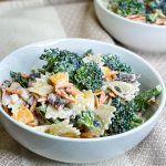 Loaded with fresh broccoli, tender pasta, and tons of flavor, this Broccoli Pasta Salad is perfect for any occasion and is so easy to make.