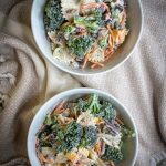 Loaded with fresh broccoli, tender pasta, and tons of flavor, this Broccoli Pasta Salad is perfect for any occasion and is so easy to make.