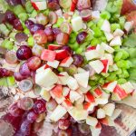 If you love the classic Waldorf Salad, you'll love this Waldorf Pasta Salad version made with chicken in a tangy and creamy dressing, perfect for brunch, lunch or a potluck.