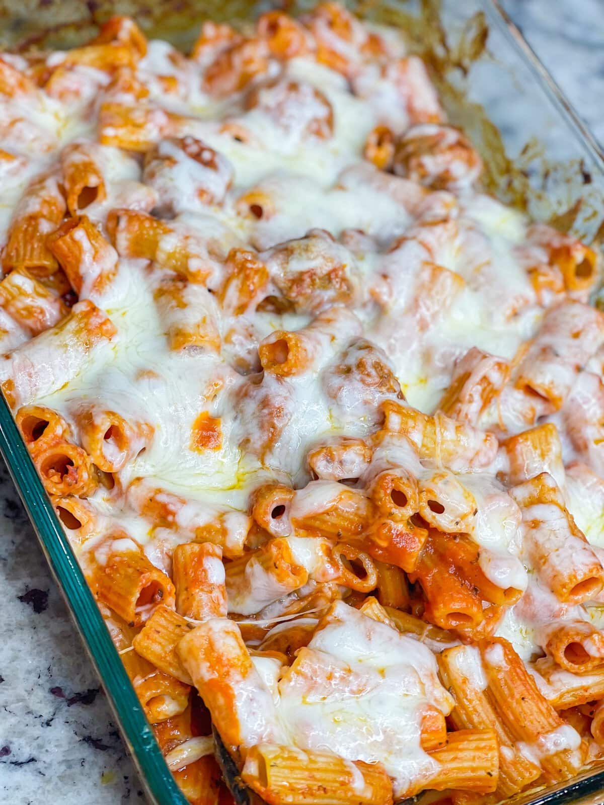 One Dish Meatball Casserole