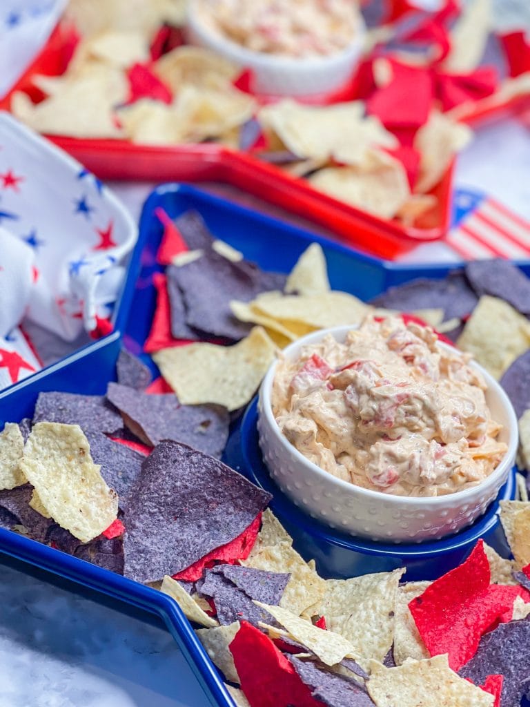 Why is this The Best Party Dip? It's easy to whip together, it's quick, minimal ingredients, it can be made ahead of time, and it's delicious! The perfect dip for any get-together.