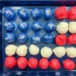 These Patriotic Oreo Truffles are only 5 easy ingredients, are simple to assemble, and look stunning on a 4th of July spread.