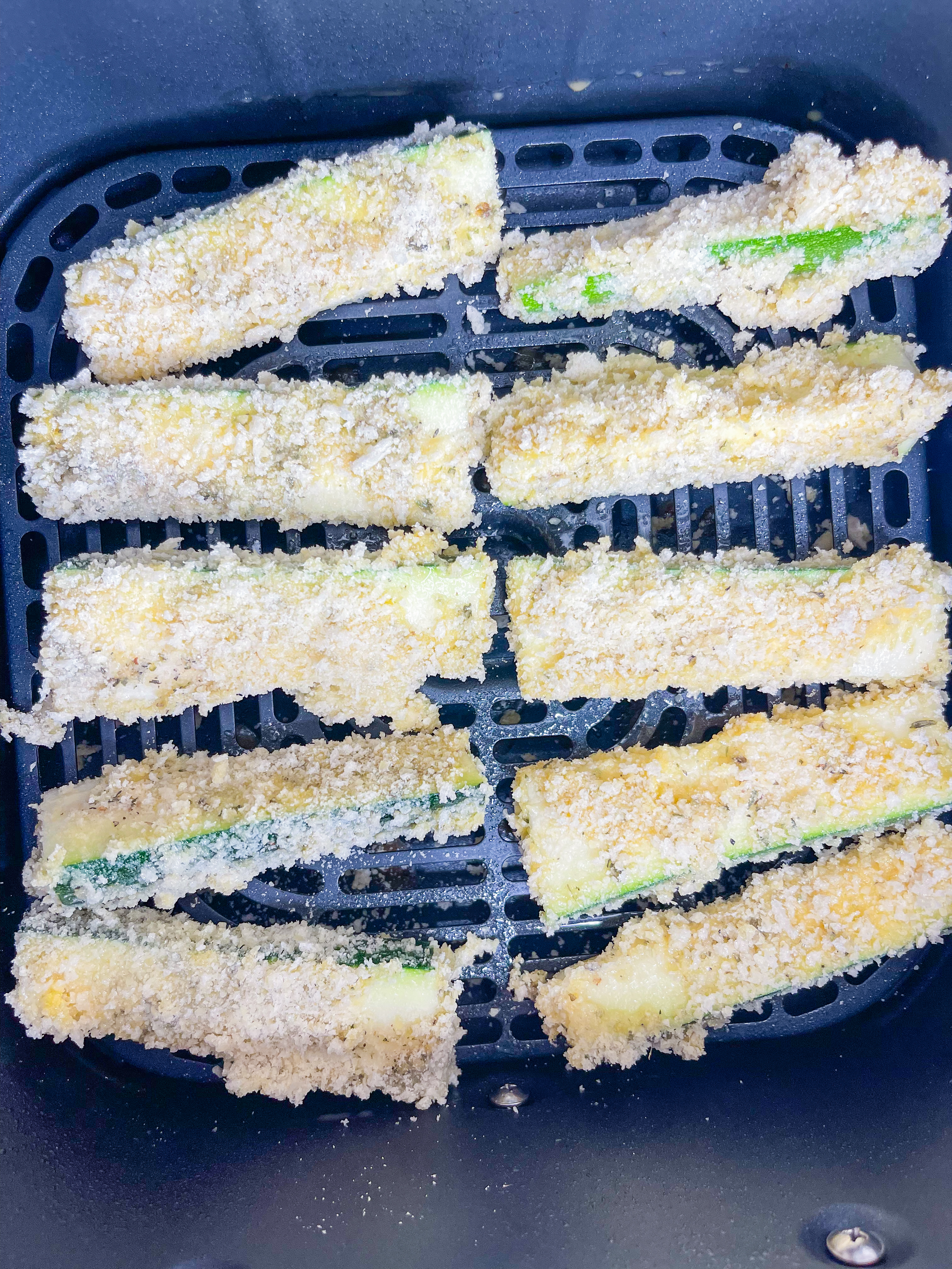 If you are a big fan of fried zucchini, you'll love this lightened up recipe for Air Fryer Zucchini Fries. All the taste and crispiness you love, without the oil and mess!