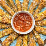 If you are a big fan of fried zucchini, you'll love this lightened up recipe for Air Fryer Zucchini Fries. All the taste and crispiness you love, without the oil and mess!