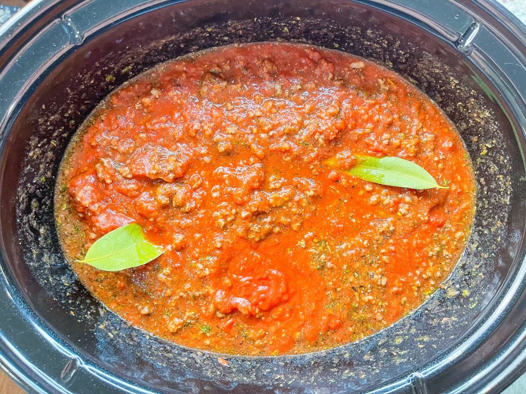 crock pot meat sauce