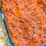 Lasagna- the hearty, comforting, reminds you of home casserole Three delicious layers of cheesy, beefy, saucy goodness that is always the perfect dish for any occasion and any day of the week.