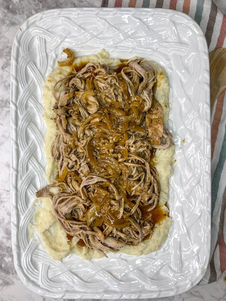 This easy and delicious Slow Cooker Maple Pork Loin celebrates the flavors of fall. It's the perfect cozy dinner for a cool fall night, cooking low and slow all day for a comforting and hearty meal.