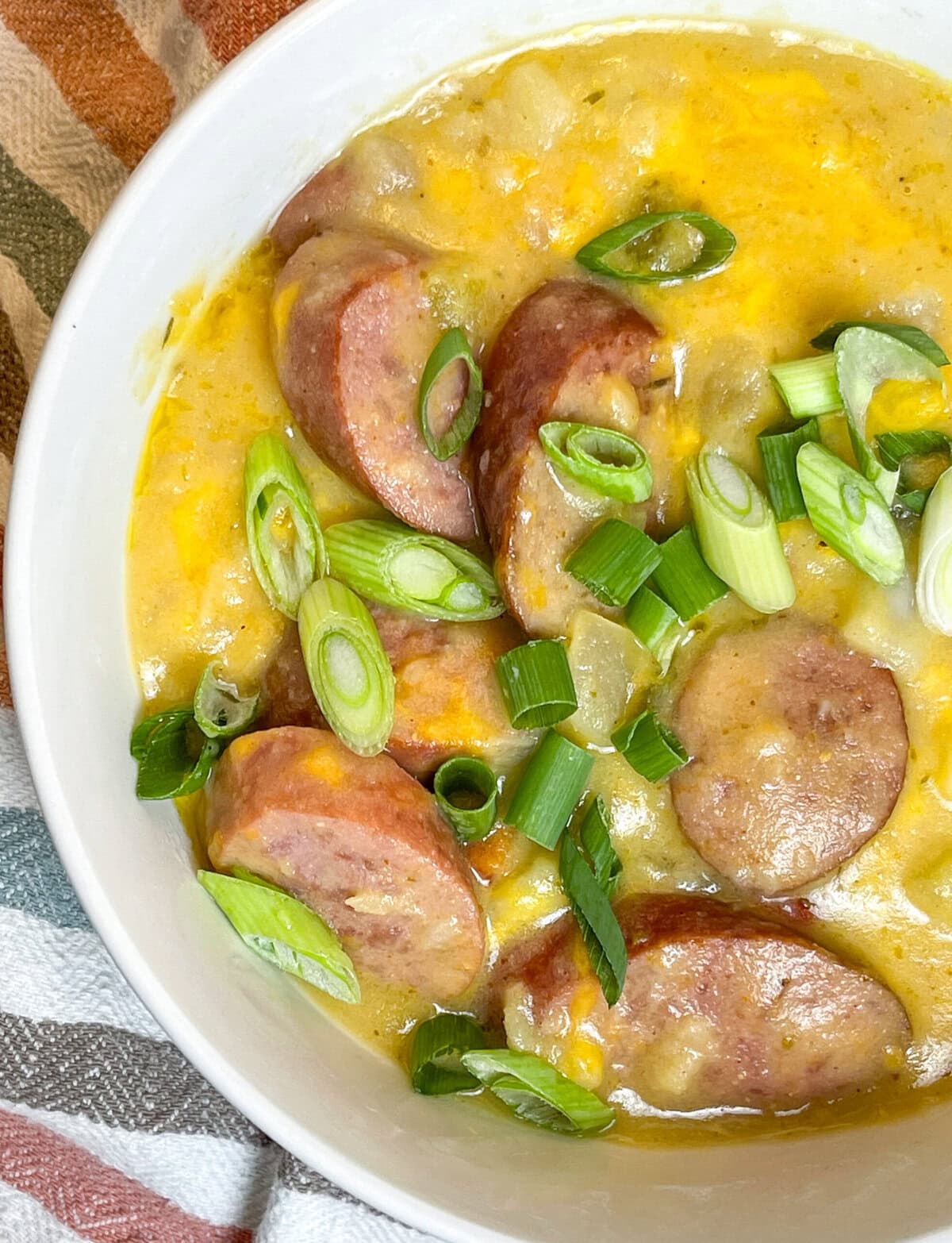 Crock Pot Kielbasa Potato Soup