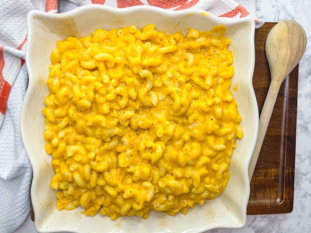 Butternut Squash Mac and Cheese is the cheesy, creamy macaroni and cheese you love but with the subtle nutty sweetness that butternut squash brings to the table.