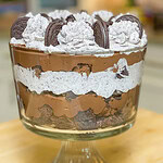 Are you a chocolate lover? I mean, do you really love all things chocolate? If so, this incredibly decadent Chocolate Oreo Brownie Trifle is for you! It's a chocolate lover's dream with a layer of brownies, creamy chocolate pudding, Oreo cookies, all topped off with a homemade Oreo whipped cream. It's divine!