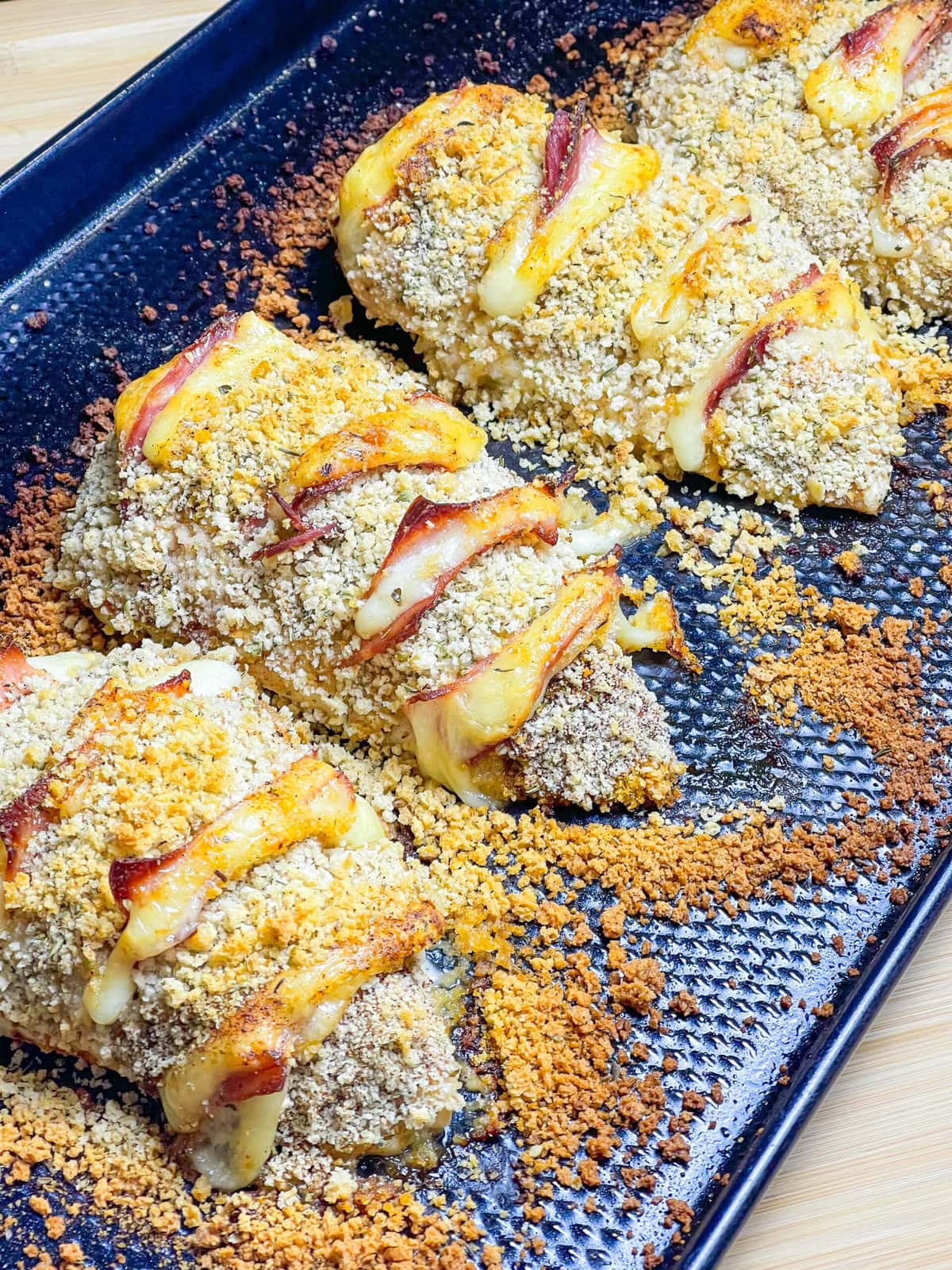 Hasselback Chicken Cordon Bleu