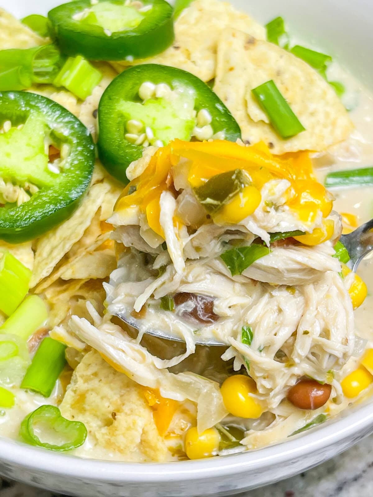 Crock Pot White Chicken Chili