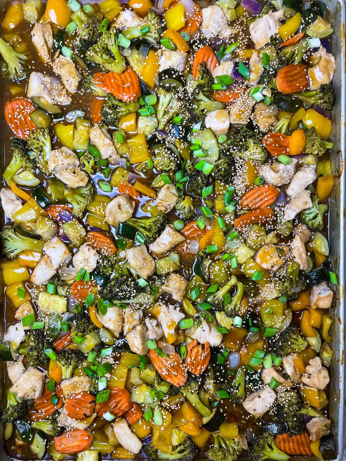 Sheet Pan Chicken Teriyaki