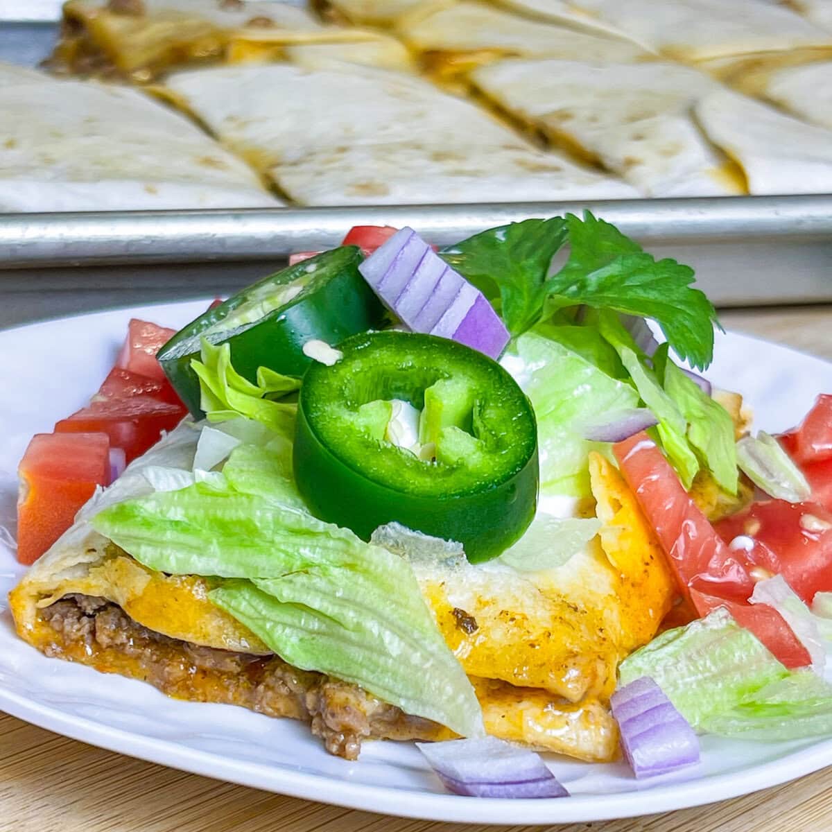 Sheet Pan Quesadillas